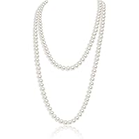 Ouligay 5 Bracciali Elasticizzati Con Perle Bianche 4-12 Mm, Set Impilabile Per Donna, Matrimonio, Vintage