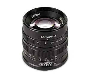 7artisans Photoelectric 55mm f/1.4 Lens for Sony E Mount - Black