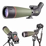 spotting scope reviews nz Gosky Aktualisiertes neuestes 20-60x80-Spektiv - Variable 20- bis 60-fache Vergrößerung und dynamisches Objektivfokussiersystem sorgen für eine bessere Optik, stabilere Bilder und einfachere Fokussierleistung. Es ist die beste Wahl für Scheibenschießen, Bogenschießen, Jagen, Vogelbeobachtung, Wildbeobachtung, Wandern, Camping, Landschaftsaufnahmen, Sport im Freien, astronomische Beobachtung usw