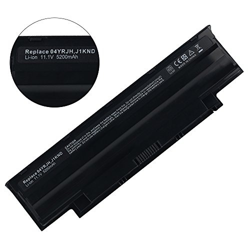 Laptop J1KND Akku Batterie für Dell Inspiron 13r 14r 15r 17r N5110 N5010 N4110 N4010 N7110 N3010 M5110 M4110 M501 M503 4t7jn Series Notebook Battery [Li-ion 11.1V 5200mAh]
