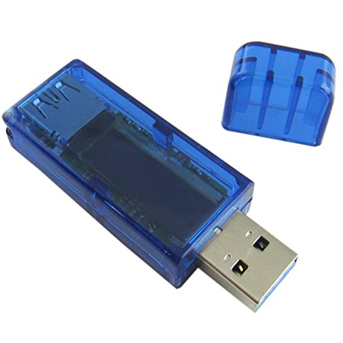 Yeeco Micro OLED USB 3.0 Meter Voltage-Ladegerät Lade-Detektor für Multimeter DC0.000-3.000A / 3.700-13.00V 0-99999mAh 0-700Wh Kapazität Spur Mobile Power Tester Testing-Monitor Volt Amp Meter - 4