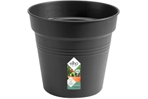 elho Green Basics doniczka do uprawy 35 – Growpot do uprawy i zbiorów – Ø 35,0 x wys. 32,2 cm – czarny/czarny Living