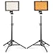 Produktbild Neewer® Fotostudio CN-216 LED-Beleuchtungssatz für Canon, Nikon, Pentax, Panasonic, Sony, Samsung und Olympus Digitale Spiegelreflexkameras umfassen (2) CN-216 LED-Videoleuchte + (2) 32 "/ 80cm Mini Licht Stand