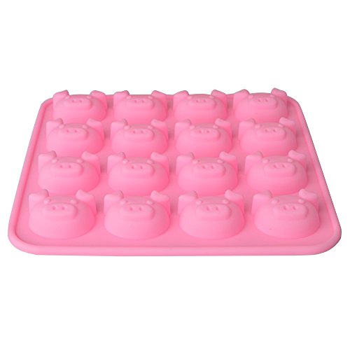 EVTECH(TM) Silikon Muffinform Muffin Form Muffinförmchen Farben Kuchen Cup Cake Pudding Gelee Mini-Cupcake Formenset Kuchenformen Cupcake Form Backform (16 Set) - 5