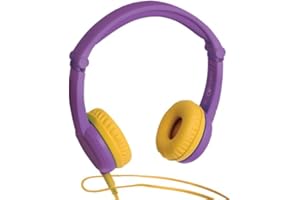Lunii - Casque Audio Violet - Compatible avec Ma Fabrique à Histoires - pour Les Enfants de 3 à 8 Ans