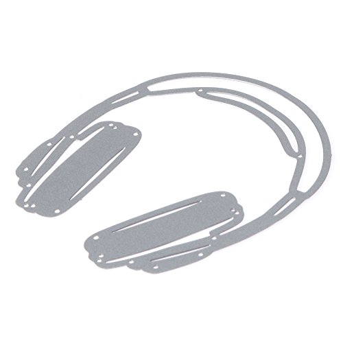 Demiawaking 5Pcs Metall Kreise Schneiden Schablonen DIY Sammelalbum Dekor Papier Karten, Metall Buchzeichen , Metall Lesezeichen als Geschenk fuer Freunde - 4