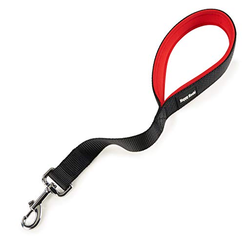 Petcomer Guinzaglio Corto per Cani con Manico Imbottito per Allenamento Camminare(L Lunghezza 46cm)