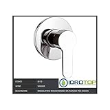 Silencioso Grifo mezclador monomando de empotrar para ducha-Serie Winner