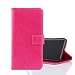 Produktbild Huawei P10 Plus Hülle, Huawei P10 Plus Schutzhülle, Alfort Carving Lederhülle Fashion Design Premium PU Leder Hohe Qualität Tasche Case Cover Kasten Abdeckung Wallet für Huawei P10 Plus 5.5" Smartphone Funktion Standfunktion Unterstützte Telefone und Magnetverschluss mit Schmetterling ( Rote )