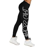 TianWlio Leggings Damen Frauen Hohe Taille Sport Gym Yoga Laufen Fitness Leggings Hosen Athletic Hose Schwarz M