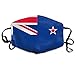 Produktbild Vbnbvn Unisex Mundmaske,Wiederverwendbar Anti Staub Schutzhülle,Flag of New Zealand Cotton Mouth Masks,Anti-dust Face Mask for Women and Men
