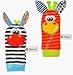 4pcs Sozzy Baby Infant Soft Toy Wrist Rattles Foots Finders Developmental