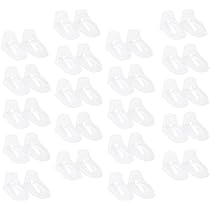 Lot De 10 Embouts à Chaussures (Embauchoirs) Transparents Pour Bébé - Longueur 8 Cm - Ajustables Pour Garder La Forme