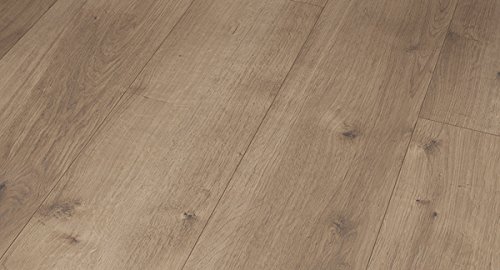 Preisvergleich Produktbild PARADOR Vinylboden Modular One - Eiche Pure perlgrau 1730768 - Designboden Landhausdiele Holzstruktur mit integrierter Kork-Trittschalldämmung und Klick-Verbindung - Paket a 2,493m²
