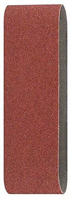 Bosch Home And Garden Bande abrasive 60x400 mm G60, RW, non perforé, fixation étrier - 3 pièces