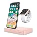 Produktbild Belkin Valet iphone Ladestation (geeignet für iPhone XS, XS Max, XR, X, 8/8 Plus und andere Modelle, Apple Watch Series 4, 3, 2, 1) rose gold