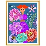 Kunstdruck - Illustration - Love Life - A4 Größe