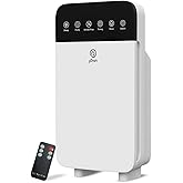 pTron EaseMate Air Purifier H1 for Home & Office, 4-Stage Filtration, HEPA 13 Filter, Activated Carbon, Removes 99.97% Pollutants, Allergens, Pet Dang