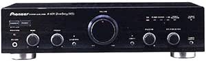 Pioneer A-109 Hifi-Verst&auml;rker (2x40 W, Direct Energy MOSFET-Schaltung, vibrationsarbsorbierende Standf&uuml;&szlig;e) schwarz