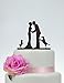 Produktbild Kiss Bride And Groom Cake Topper,Wedding Cake Topper,Custom Cake Topper,Dog Cake Topper,Wedding Decoration,Funny Cake Topper P132