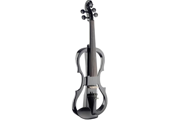 Stagg Evn X-4/4 BK Taille Complète pour Violon Électrique – Noir
