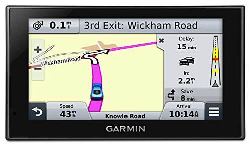 Garmin Nuvi 2599LMT-D Sat Nav, 5 inch (Free Lifetime Map Updates for UK and Full Europe, Digital Traffic and Bluetooth)