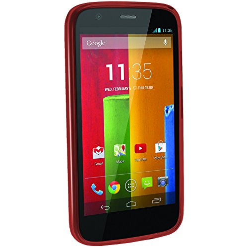 igadgitz U2949 Funda Rojo Transparente funda para tel fono m vil - Fundas para tel fonos m viles Funda Motorola Moto G XT1032 Rojo Transparente igadgitz U2949 Funda Rojo Transparente funda para tel fono m vil - Fundas para tel fonos m viles Funda Motorola Moto G XT1032 Rojo Transparente
