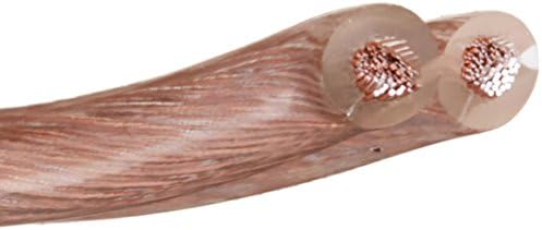 Enrock Audio 14 AWG Gauge 50 Feet Speaker Wire Cable - CCA Copper Clad Aluminum