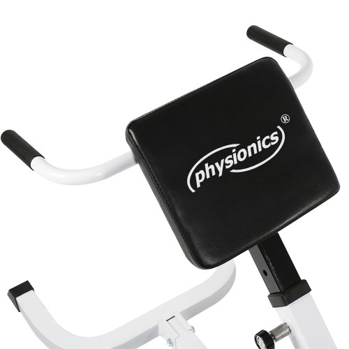 Physionics Rückentrainer, Bauchtrainer höhenverstellbar inkl. gepolsterter Beinfixierung - 5