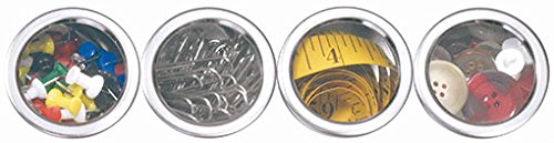 Fackelmann 02508 Gewürzdosen 6,2 x 5,5cm, magnetisch, 1 Stück - 6