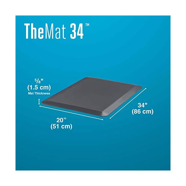 Standing Desk Anti-Fatigue Comfort Floor Mat - VARIDESK Mat 34 - Image 5