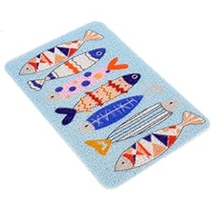 CS Wurfkissen Mit Anti Wurf Fall Sand Kissen Pad Fuß Reiben Verschleiß Klauen Cat Cage Pet Mat ( Color : Fish )