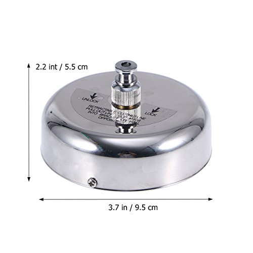 ULTNICE Einzelne versenkbare Wäscheleine Edelstahl 304 - 2