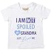 I'm Not Spoiled My Grandma Just Loves Me Boys Tshirt Baby Toddler Kids Available in Sizes 0-6 Months to 14-15 Years Grandson