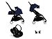 Produktbild Babyzen Edition spéciale Nouvelle Poussette Yoyo Plus complète Cadre Noir habillages 0+ et 6+ Bleu A