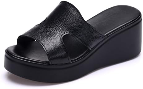 YEDANI Summer thick-soled slippers Lady slipper-A Foot length=23.3CM(9.2Inch)