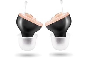 ZHANGMIN Premium-Soundverstärker for Erwachsene, Persönliches Mini-CIC-Innenohrgerät, Rechts Und Links Enthalten, for Fernsehen Und Sprechen, Mit Tragbarem Gehäuse (Color : A)