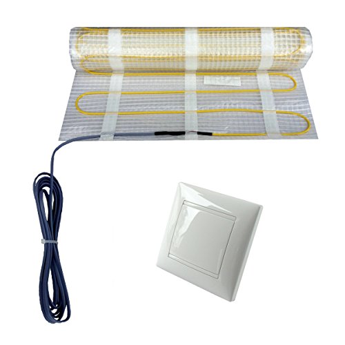 Preisvergleich Produktbild Elektrische Fußbodenheizung HoWaTech Comfort Plus 300 - 9m²