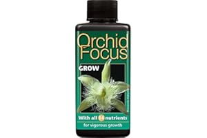 GROWTH TECHNOLOGY - FOCUS RANGE GT- Focus Range For Orchids Chillies,& More Specialist Plants Fruits & Trees (Orchid Grow - 100ml)