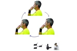 Arbitre Casque 3 Arbitres Discuter Même Temps Football Casques sans Fil Casques de Football sans Fil Casque Football Arbitre Communication