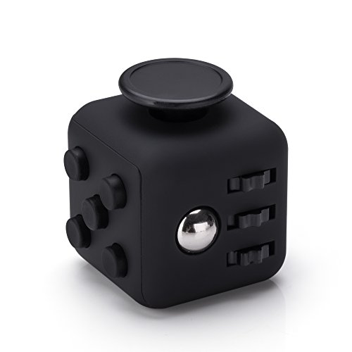 Preisvergleich Produktbild Fidget Cube Anti Stress Würfel in Schwarz von VAPIAO