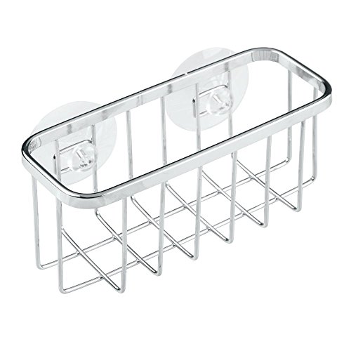 InterDesign 84702EU SinkWorks Spülbecken-Caddy mit Saugnapf aus Edelstahl