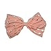 Small 6 Inch Eyelet Hair Bow - Pink RS.1949.00