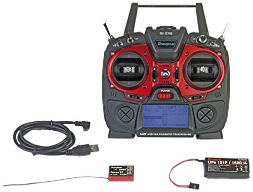 Preisvergleich Produktbild Graupner S1002.PRO.DE Fernsteuerung mz-12 PRO, Empfänger Falcon 12