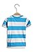 ESPRIT Baby Boys 3 Aw Ts Striped T-Shirt, Deep Turquoise, 18-24 Months (Manufacturer Size:86)