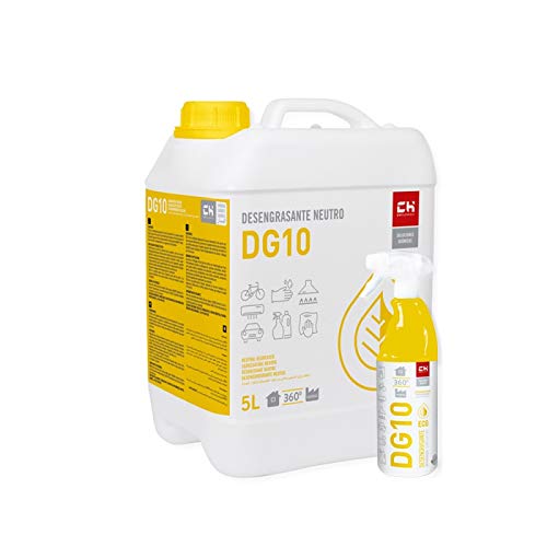 CH Quimica Pack DG10 desengrasante Eco 5l + 750ml