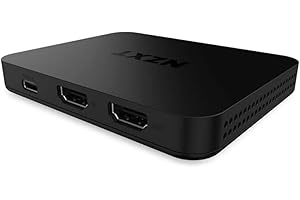 NZXT Signal HD60 Full HD USB Capture Card - ST-EESC1-WW - HD60 (1080p) - Diffusion en Direct et Jeux - Passthrough sans décalage - Compatibilité Ouverte