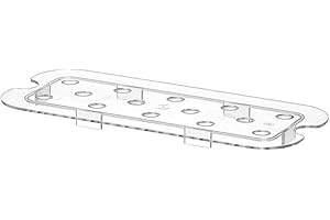HENDI Bandeja de goteo - PC - GN 1/3 - Transparente - 325x176 mm
