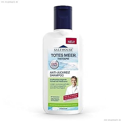 LANOSAN Salthouse Original Totes Meer Shampooing anti-démangeaisons aux minéraux de la mer Morte, 250 ml