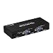 Produktbild PORTTA VGA Splitter 1x4 4 Port Verteiler 1 x IN 4 x OUT Video-Verstärker Bandbreite bis 500 MHz Unterstützung 1080p 3D PS4 DVD HDTV